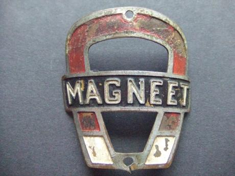 Magneet Rijwielen, Motorenfabriek Weesp oud balhoofdplaatje 15